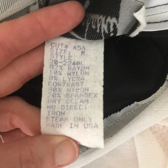 Tadashi B&W Lace Side Slit Gown - Picture 7 of 7